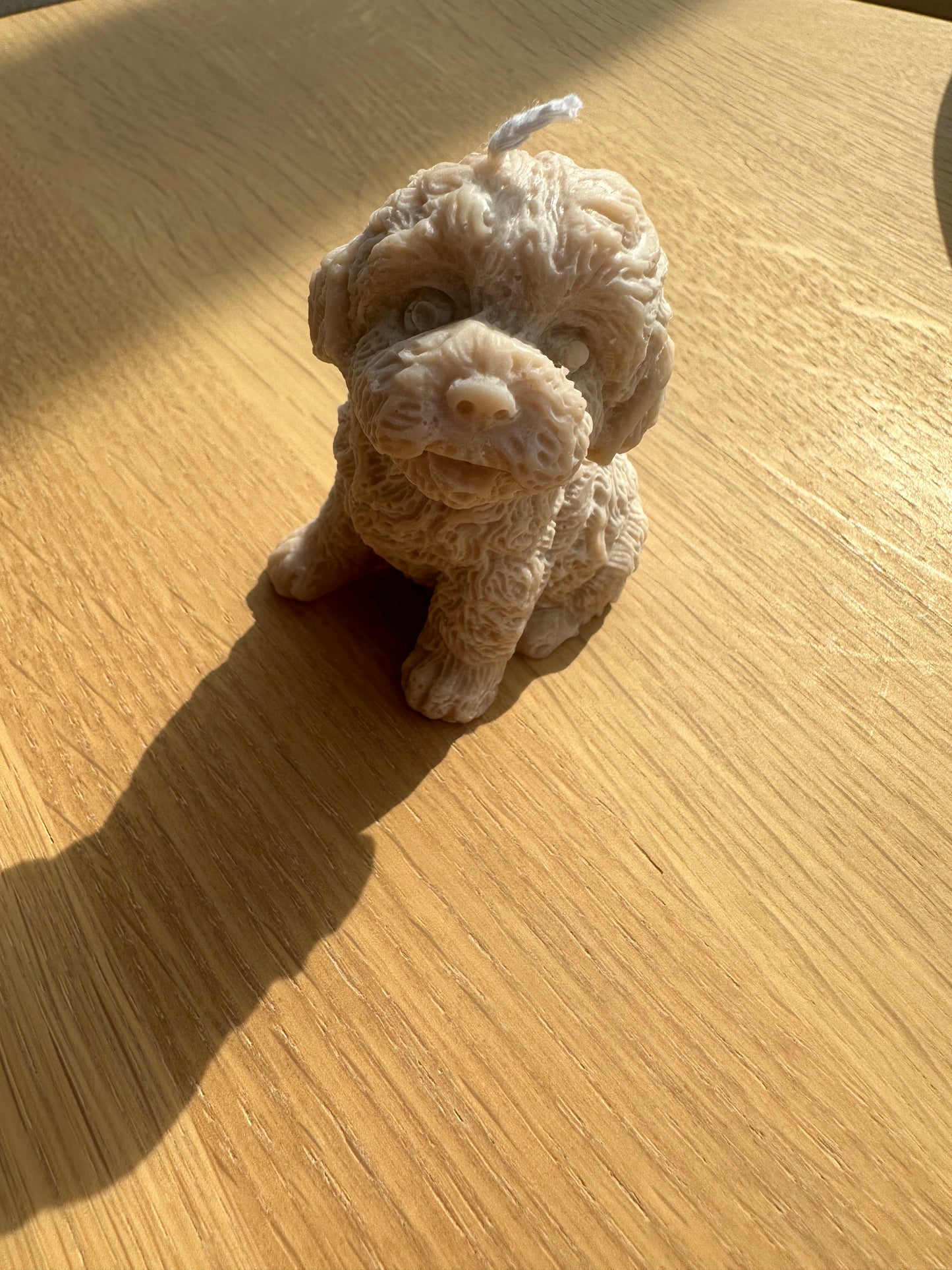 dog shaped candle