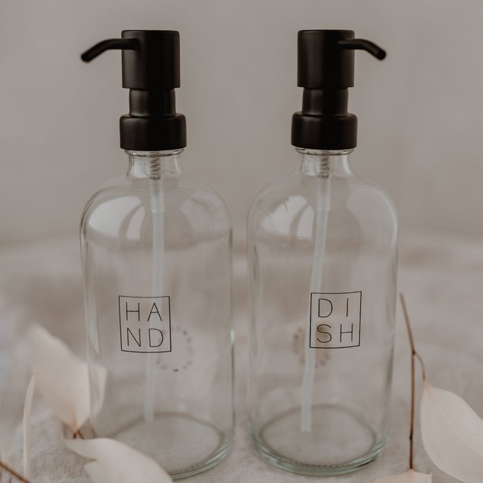 Zeepdispenser DISH transparant 500ml